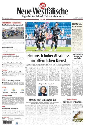 Neue Westfälische - Tageblatt für Schloß Holte-Stukenbrock - 24 Apr 2023