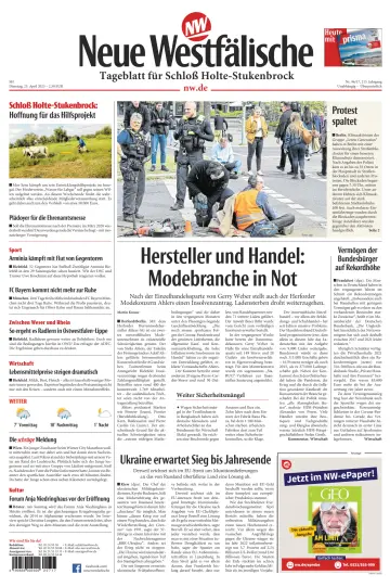 Neue Westfälische - Tageblatt für Schloß Holte-Stukenbrock - 25 Apr 2023