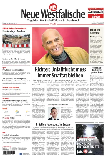 Neue Westfälische - Tageblatt für Schloß Holte-Stukenbrock - 26 Apr 2023
