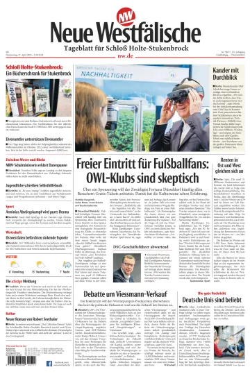 Neue Westfälische - Tageblatt für Schloß Holte-Stukenbrock - 27 Apr 2023
