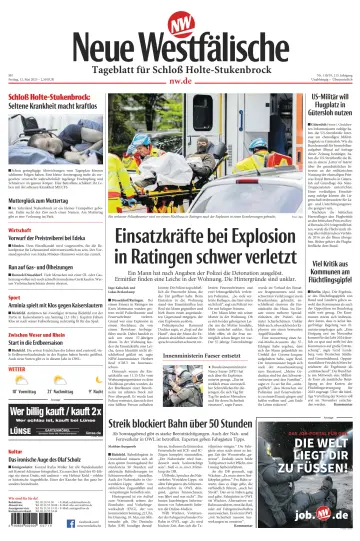 Neue Westfälische - Tageblatt für Schloß Holte-Stukenbrock - 12 May 2023