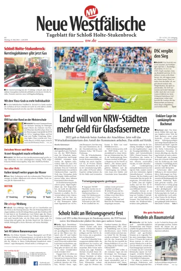 Neue Westfälische - Tageblatt für Schloß Holte-Stukenbrock - 22 May 2023