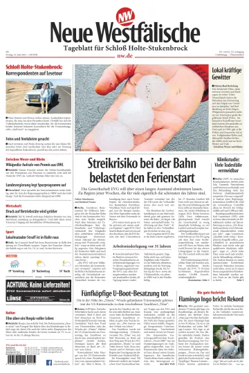 Neue Westfälische - Tageblatt für Schloß Holte-Stukenbrock - 23 Jun 2023