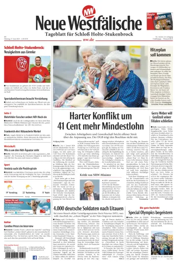 Neue Westfälische - Tageblatt für Schloß Holte-Stukenbrock - 27 Jun 2023