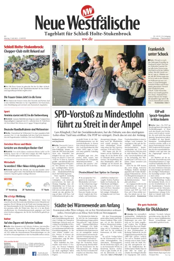 Neue Westfälische - Tageblatt für Schloß Holte-Stukenbrock - 3 Jul 2023