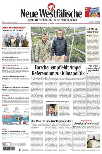 Neue Westfälische - Tageblatt für Schloß Holte-Stukenbrock - 1 Aug 2023