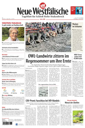 Neue Westfälische - Tageblatt für Schloß Holte-Stukenbrock - 2 Aug 2023