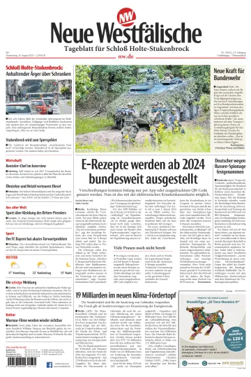 Neue Westfälische - Tageblatt für Schloß Holte-Stukenbrock - 10 Aug 2023