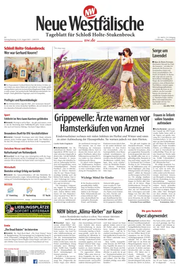 Neue Westfälische - Tageblatt für Schloß Holte-Stukenbrock - 12 Aug 2023
