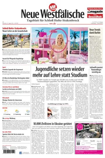 Neue Westfälische - Tageblatt für Schloß Holte-Stukenbrock - 16 Aug 2023