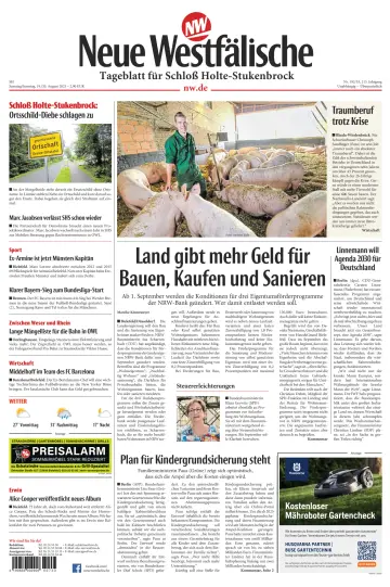 Neue Westfälische - Tageblatt für Schloß Holte-Stukenbrock - 19 Aug 2023