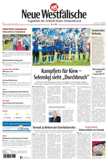 Neue Westfälische - Tageblatt für Schloß Holte-Stukenbrock - 21 Aug 2023