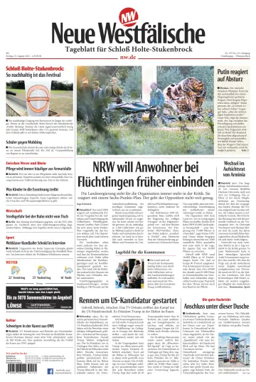 Neue Westfälische - Tageblatt für Schloß Holte-Stukenbrock - 25 Aug 2023