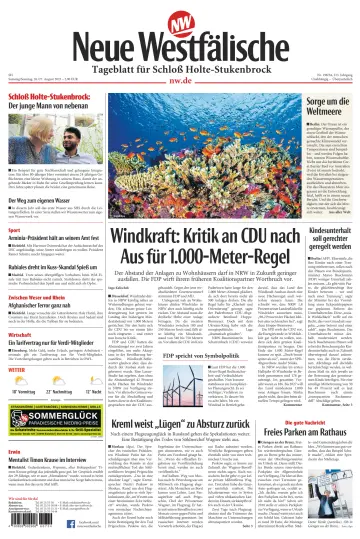 Neue Westfälische - Tageblatt für Schloß Holte-Stukenbrock - 26 Aug 2023