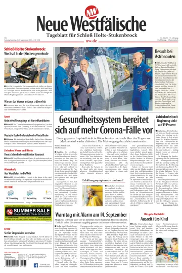 Neue Westfälische - Tageblatt für Schloß Holte-Stukenbrock - 2 Sep 2023