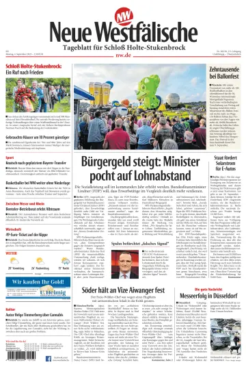 Neue Westfälische - Tageblatt für Schloß Holte-Stukenbrock - 4 Sep 2023