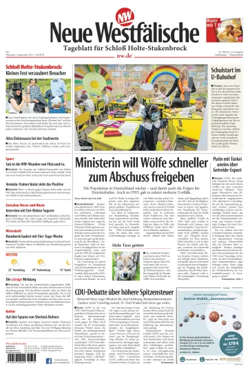 Neue Westfälische - Tageblatt für Schloß Holte-Stukenbrock - 5 Sep 2023