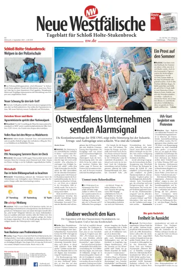 Neue Westfälische - Tageblatt für Schloß Holte-Stukenbrock - 6 Sep 2023