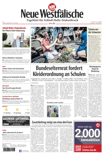 Neue Westfälische - Tageblatt für Schloß Holte-Stukenbrock - 8 Sep 2023