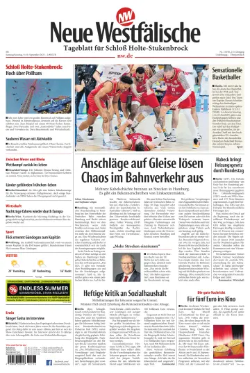 Neue Westfälische - Tageblatt für Schloß Holte-Stukenbrock - 9 Sep 2023