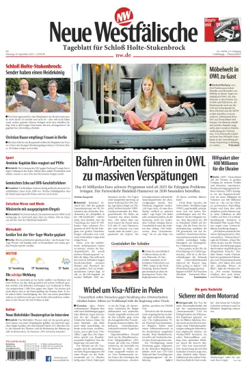 Neue Westfälische - Tageblatt für Schloß Holte-Stukenbrock - 19 Sep 2023
