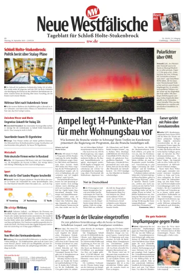 Neue Westfälische - Tageblatt für Schloß Holte-Stukenbrock - 26 Sep 2023