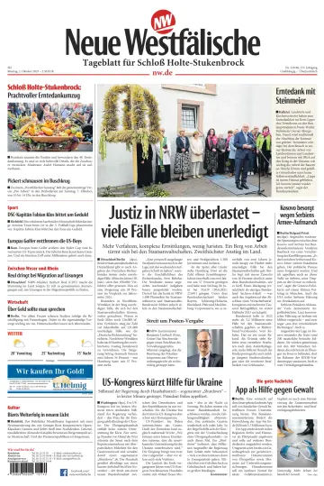 Neue Westfälische - Tageblatt für Schloß Holte-Stukenbrock - 2 Oct 2023