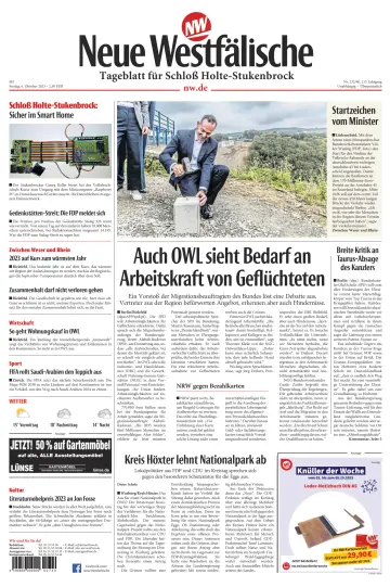 Neue Westfälische - Tageblatt für Schloß Holte-Stukenbrock - 6 Oct 2023