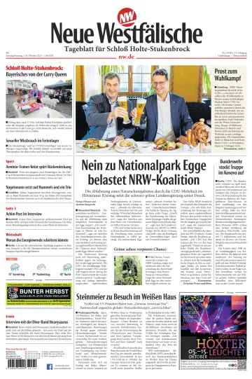 Neue Westfälische - Tageblatt für Schloß Holte-Stukenbrock - 7 Oct 2023
