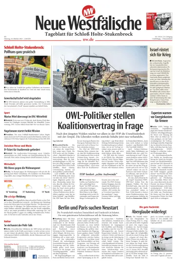 Neue Westfälische - Tageblatt für Schloß Holte-Stukenbrock - 10 Oct 2023