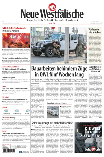 Neue Westfälische - Tageblatt für Schloß Holte-Stukenbrock - 12 Oct 2023