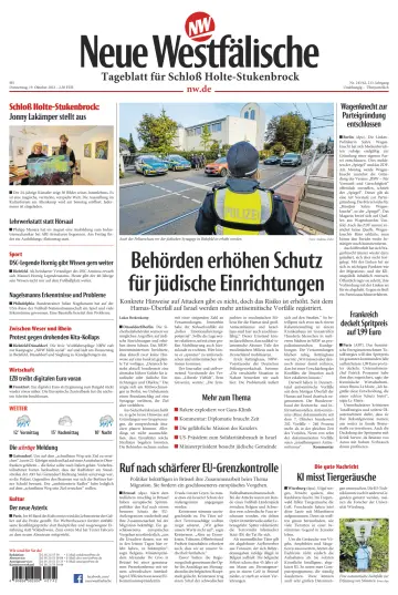 Neue Westfälische - Tageblatt für Schloß Holte-Stukenbrock - 19 Oct 2023
