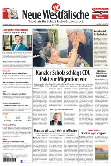 Neue Westfälische - Tageblatt für Schloß Holte-Stukenbrock - 25 Oct 2023