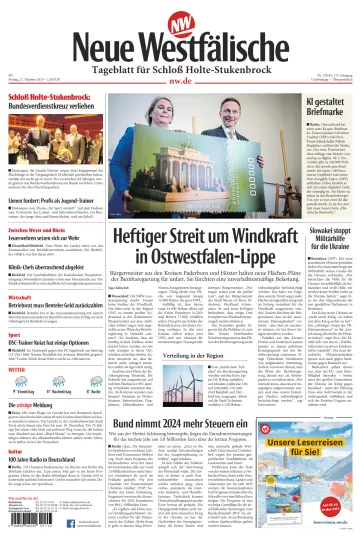 Neue Westfälische - Tageblatt für Schloß Holte-Stukenbrock - 27 Oct 2023