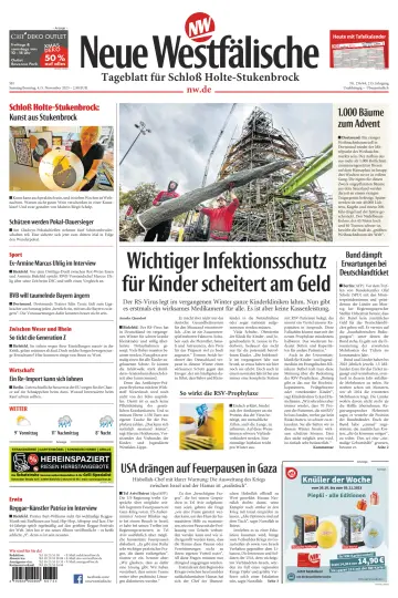 Neue Westfälische - Tageblatt für Schloß Holte-Stukenbrock - 4 Nov 2023