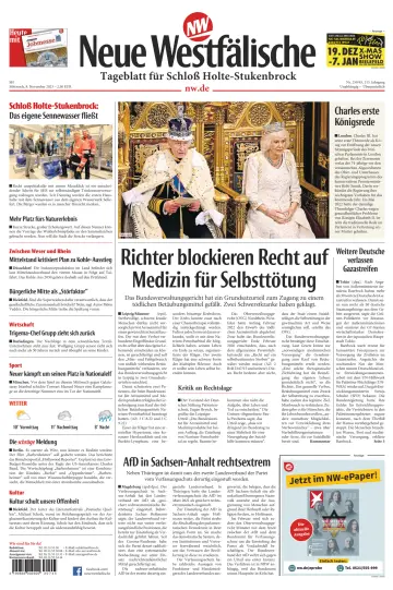 Neue Westfälische - Tageblatt für Schloß Holte-Stukenbrock - 8 Nov 2023