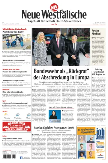 Neue Westfälische - Tageblatt für Schloß Holte-Stukenbrock - 10 Nov 2023