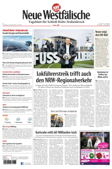 Neue Westfälische - Tageblatt für Schloß Holte-Stukenbrock - 16 Nov 2023