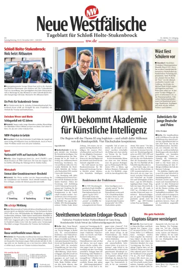 Neue Westfälische - Tageblatt für Schloß Holte-Stukenbrock - 18 Nov 2023