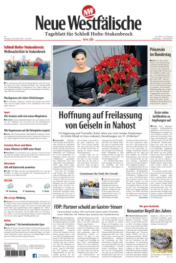 Neue Westfälische - Tageblatt für Schloß Holte-Stukenbrock - 20 Nov 2023