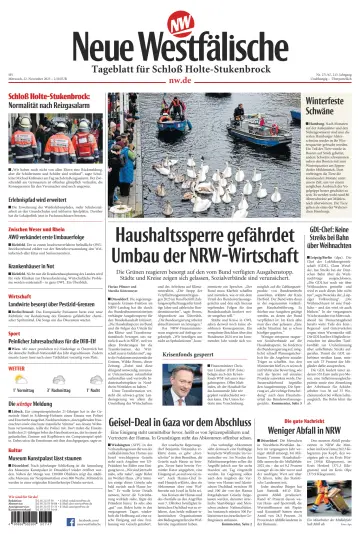 Neue Westfälische - Tageblatt für Schloß Holte-Stukenbrock - 22 Nov 2023