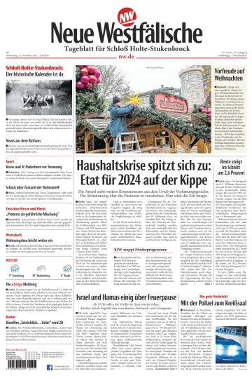 Neue Westfälische - Tageblatt für Schloß Holte-Stukenbrock - 23 Nov 2023