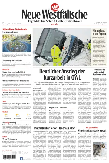 Neue Westfälische - Tageblatt für Schloß Holte-Stukenbrock - 30 Nov 2023