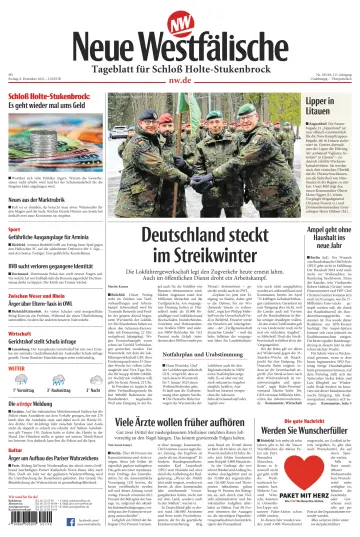 Neue Westfälische - Tageblatt für Schloß Holte-Stukenbrock - 8 Dec 2023