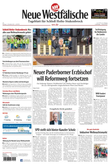 Neue Westfälische - Tageblatt für Schloß Holte-Stukenbrock - 11 Dec 2023
