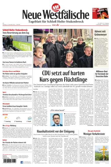 Neue Westfälische - Tageblatt für Schloß Holte-Stukenbrock - 12 Dec 2023