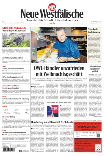 Neue Westfälische - Tageblatt für Schloß Holte-Stukenbrock - 16 Dec 2023