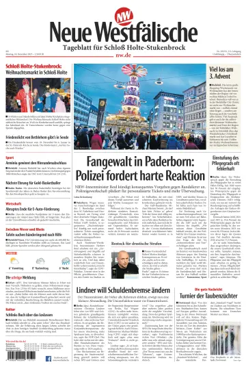 Neue Westfälische - Tageblatt für Schloß Holte-Stukenbrock - 18 Dec 2023