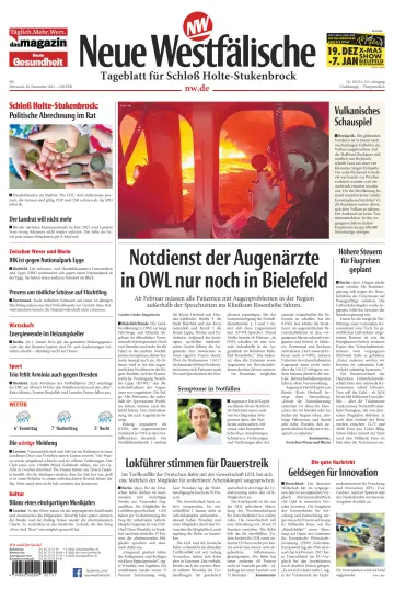 Neue Westfälische - Tageblatt für Schloß Holte-Stukenbrock - 20 Dec 2023