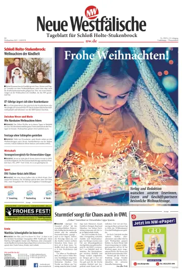 Neue Westfälische - Tageblatt für Schloß Holte-Stukenbrock - 23 Dec 2023
